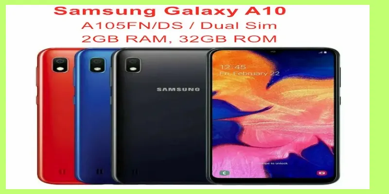 Samsung Galaxy A10 prices pictures