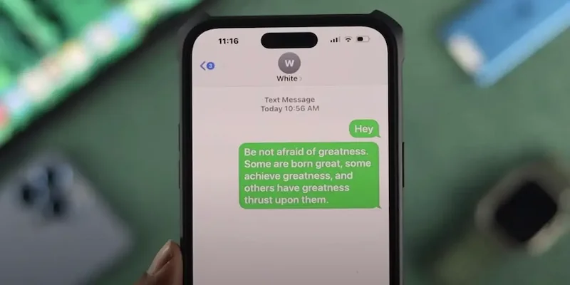 Why Are My Texts Green When Sending to Another iPhone